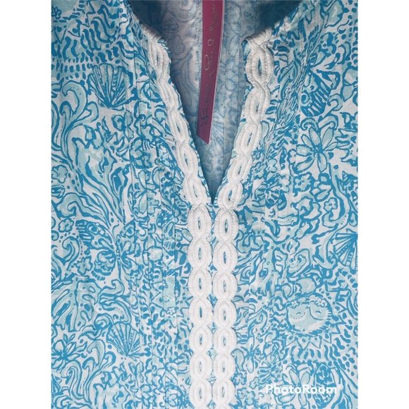 Lilly Pulitzer Hollie Tunic Dress "Took Me By Sunrise" Size Large NEW W/TAGS - Picture 4 of 8